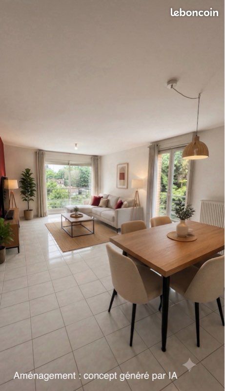 Appartement 3 pièces 66 m² · à Douai · 66,1 m² · 154 000 €