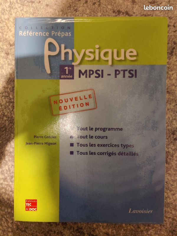 Livre physique mpsi (image 2)