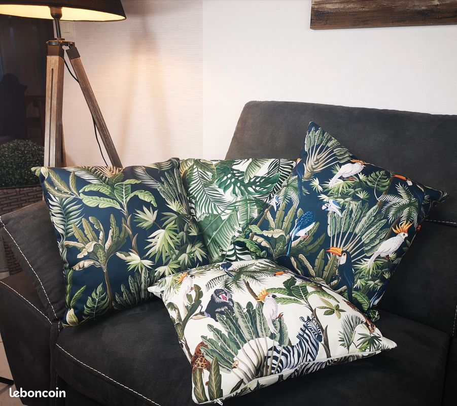 Lot de trois housses de coussins douillets – Insidy