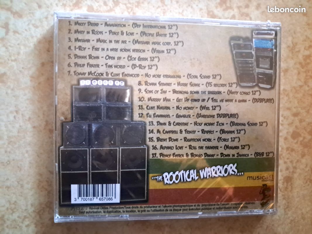 Black Board Jungle / Thé rootikal warriors / cd neuf et scellé / ohbig (image 3)