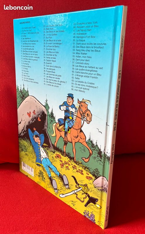 Lambil Kris Les tuniques bleues n° 66 Irish Melody DUPUIS Première