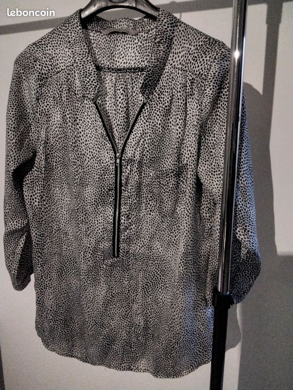 Blouse touché soie (image 1)