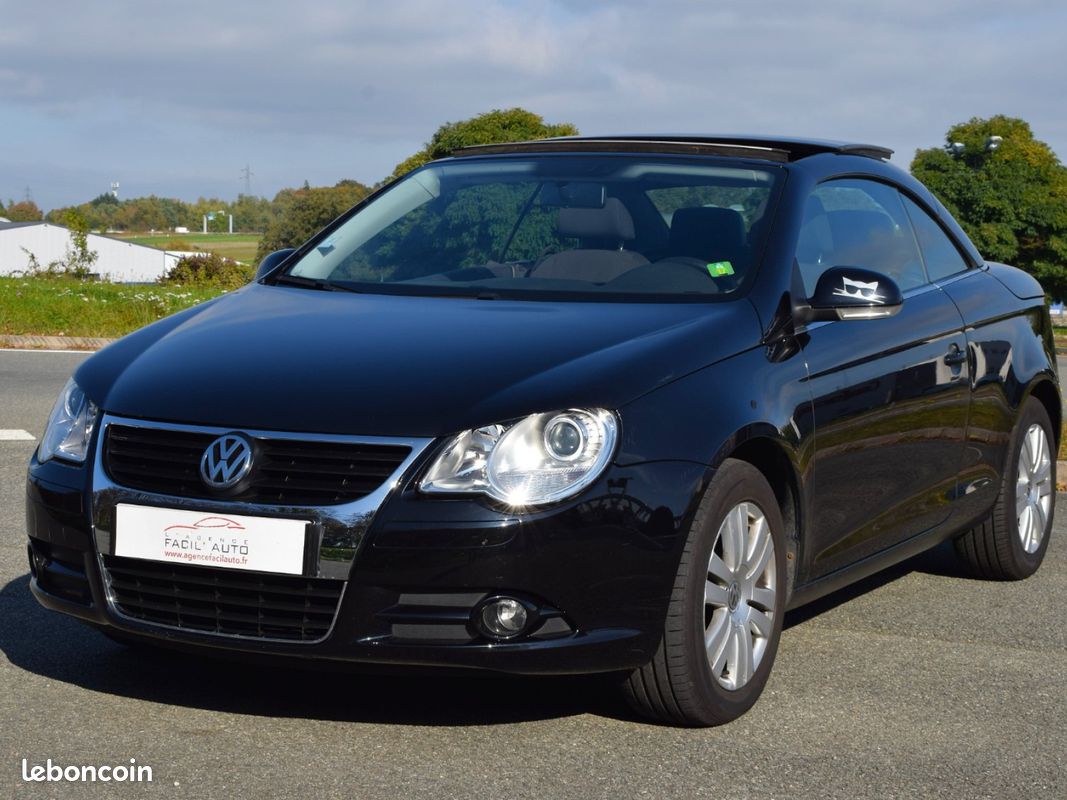 VOLKSWAGEN EOS SPORTLINE 2.0 TDI 140 CV BVM 6 / 1ere MAIN / SUIVI COMPLET (image 9)
