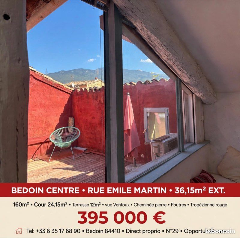 Maison 6 pièces 160 m² · à Bédoin · 160 m² · 395 000 €