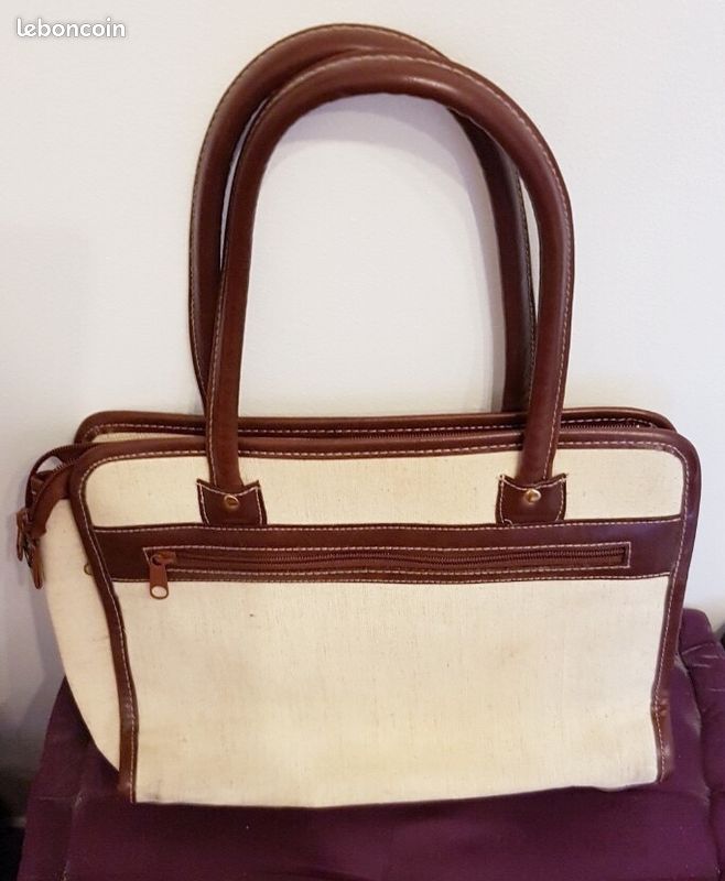 Chic grand sac à bandoulière en cuir cuir souple agneau souple