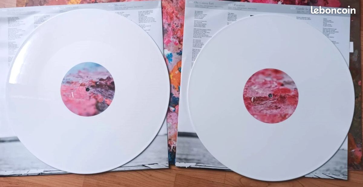 Zazie - X2 33t vinyles Blanc - Essenciel - Neuf & Scellé (image 3)