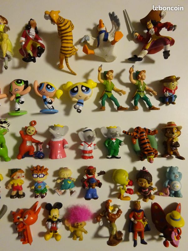 006 Figurine lot de pvc Astérix Disney pierre a feu Babar Kiki Schleich Bully Plastoy (image 3)