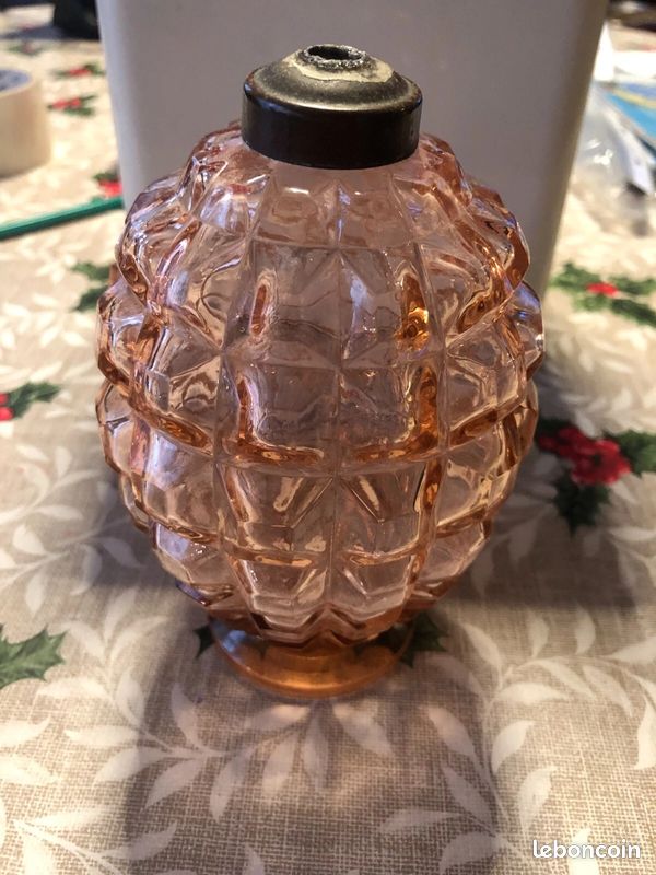 Rare vintage lampe ancienne andelle france brule parfum (image 1)