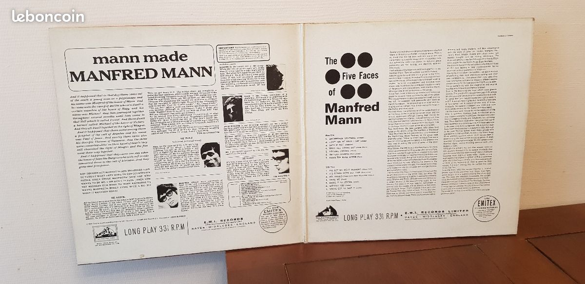Vinyle Manfred Man (image 3)