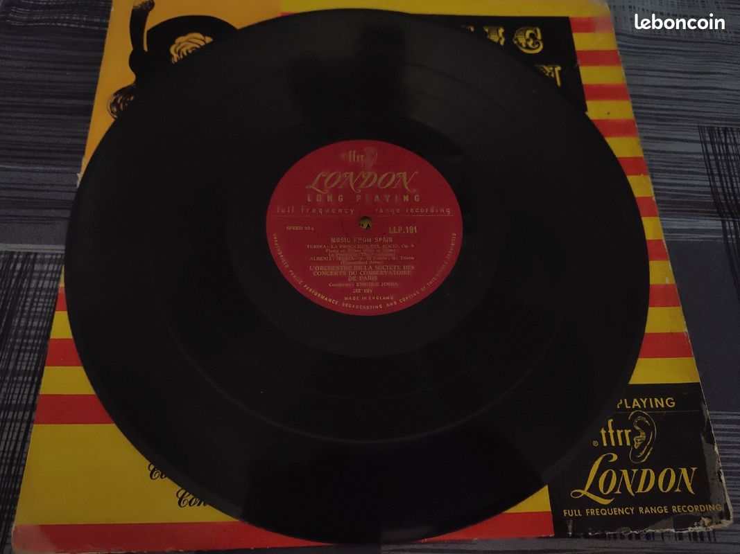 Disque Vinyl vintage - Music of Spain (image 2)