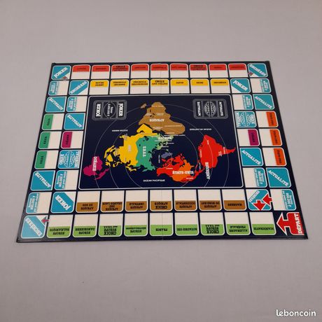 Jeu De Société Vintage 'Richesses Du Monde' Nathan - Complet, En Superbe état