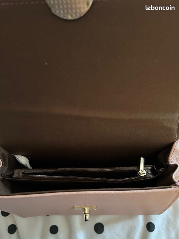 Sac à mains bandoulière rose 🌸 (image 8)