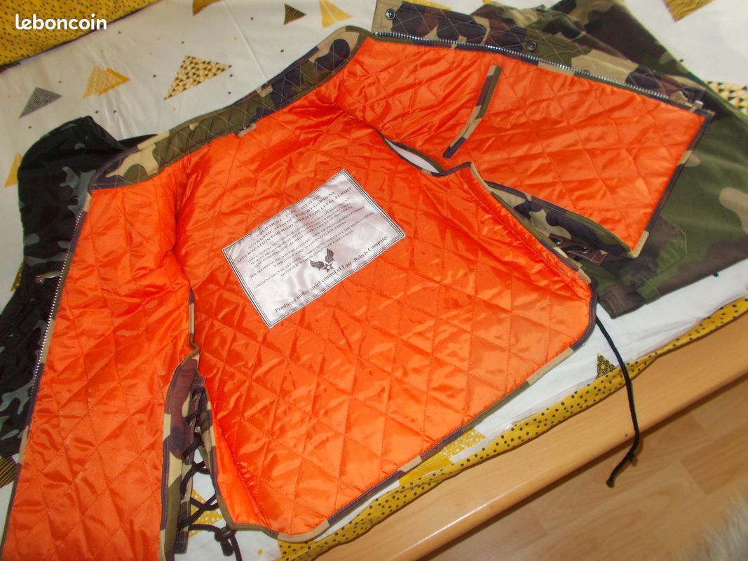 NEUF blouson chasse/pêche chaud S (image 2)