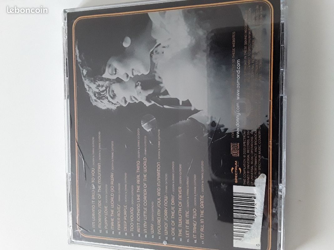 CD Donny & Mary OSMOND (image 2)