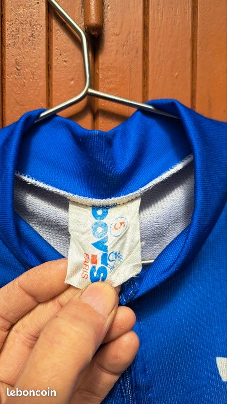 Maillot Cycliste Vintage Kopa – Équipe De France – Taille 6 – Made In France – Occasion