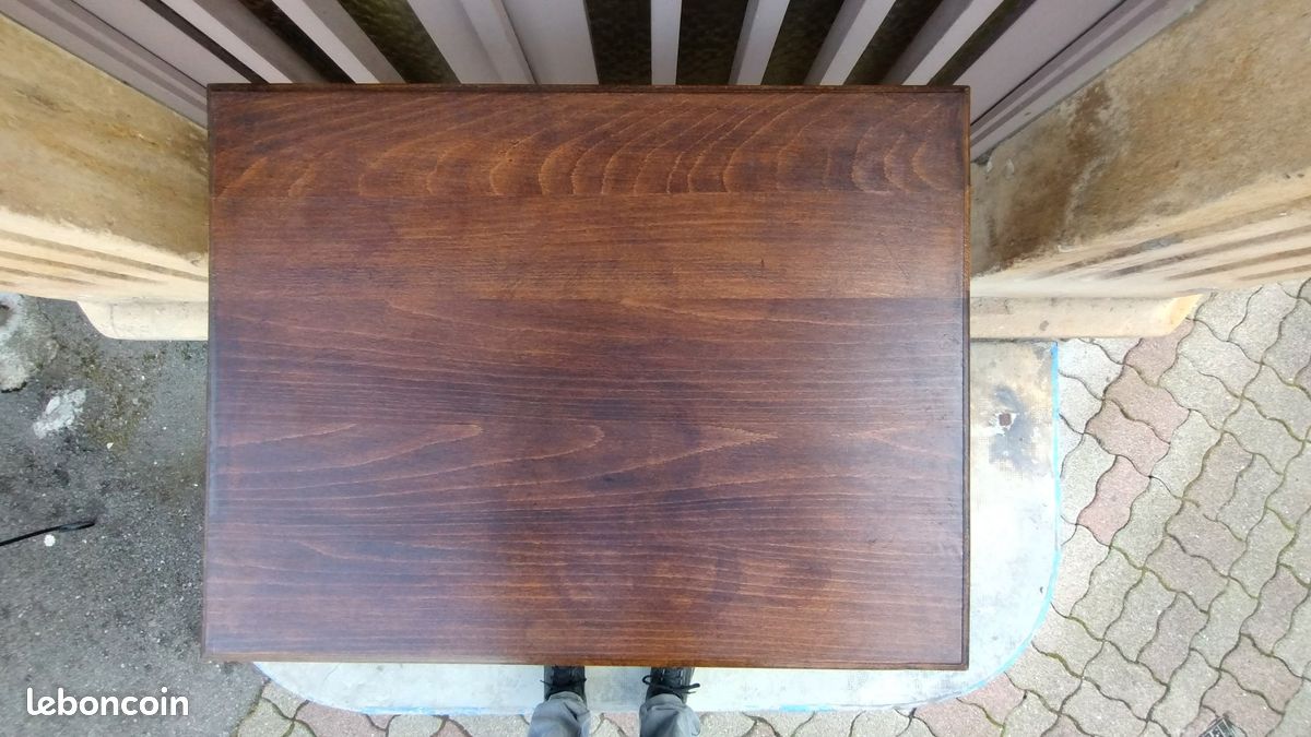 Petite table à double plateau année 50/60 (image 5)