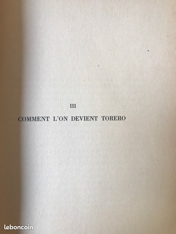 Corrida Antonio Diaz-Cañabate- Au Cœur de la Corrida . Flammarion 1957 (image 6)