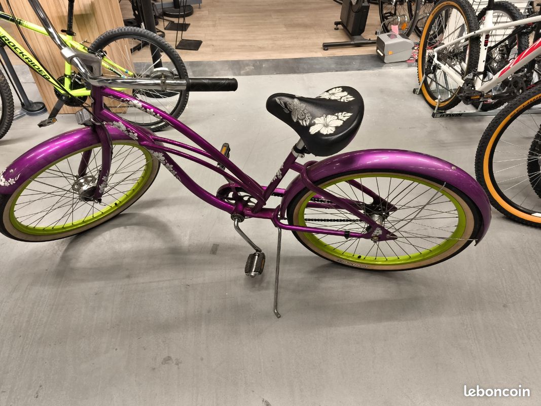 Fleur De Guidon Pour Vélo - Rose & Lila Par Electra (Neuf