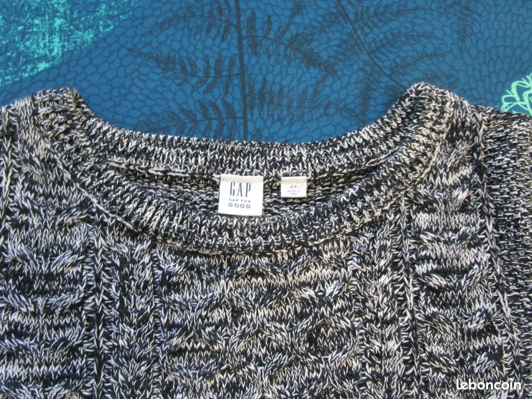 Pull col rond en laine mélangée Salama Gris Ba&Sh - Femme | Place des Tendances
