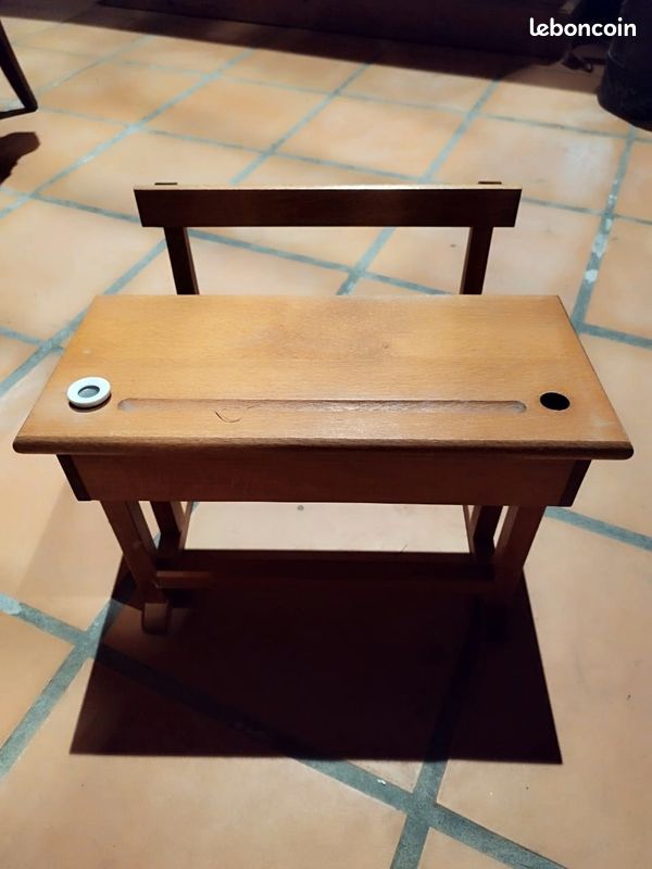 Pupitre écolier bois Moulin Roty enfant (image 2)