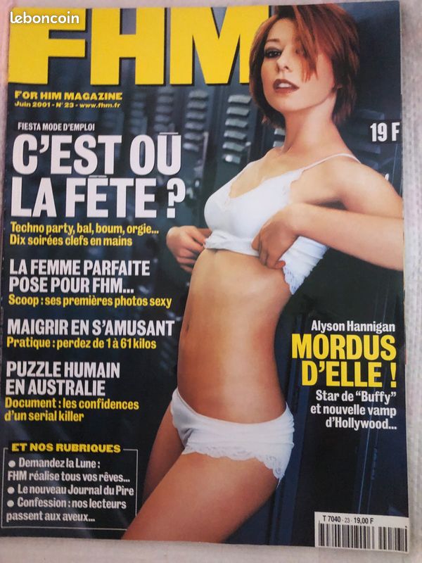 Lot de 4 magazines FHM de 2001 (image 3)