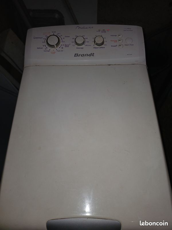 Lave linge top BRANDT (image 1)
