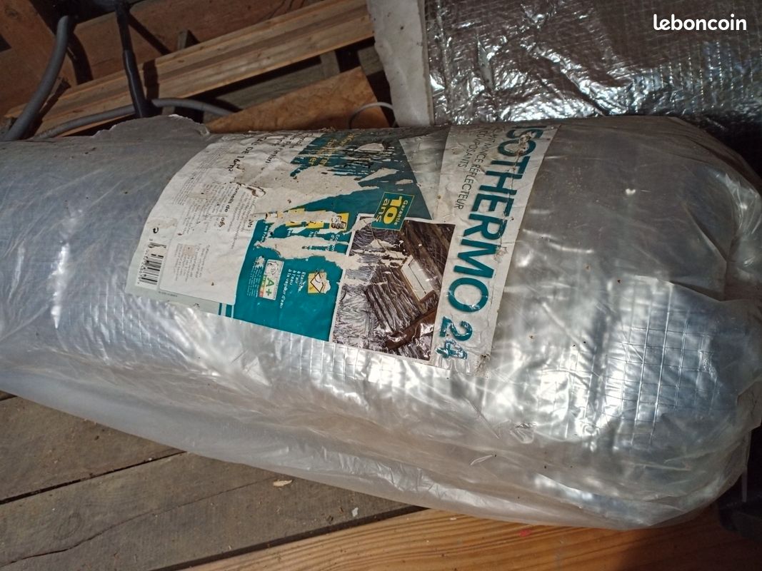 Isolant mince réflecteur 1.6x10m POTEAU Kit VMC Géotextile ciment planche bois ports (image 8)