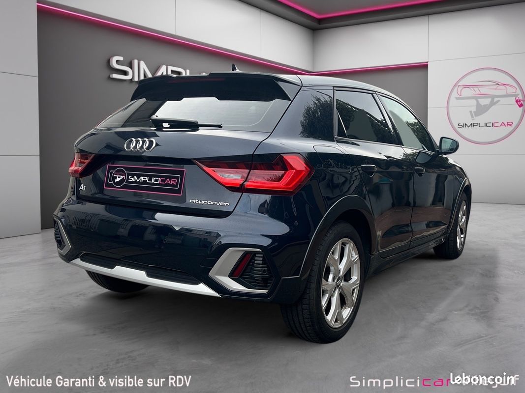 AUDI A1 CITYCARVER 2019 30 TFSI 116 ch S tronic 7 Design, Apple CarPlay, Caméra de Recul, Garantie 12 mois (image 13)