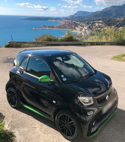 SMART Fortwo Coupé 82 ch Occasion de 2021, 25848 km, ELEC : MERCEDES  BYmyCAR Nice Villeneuve Loubet