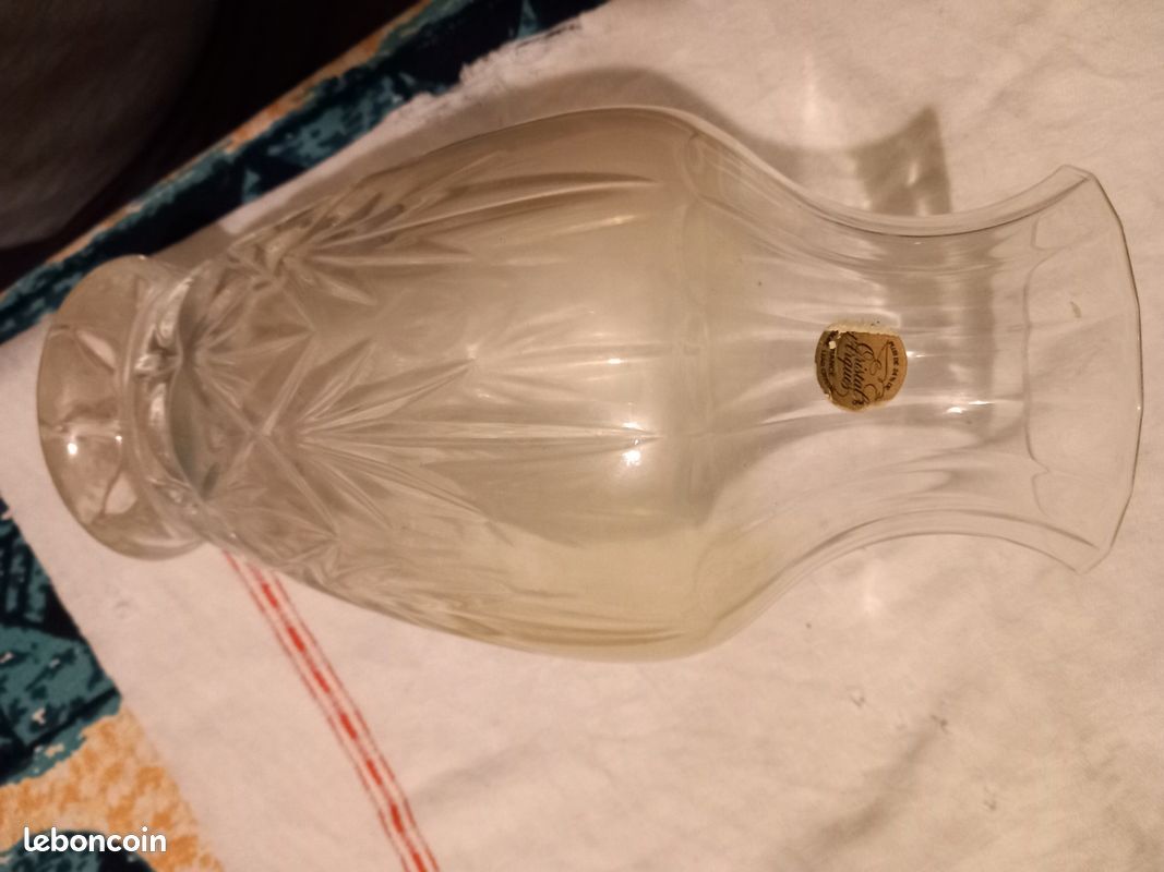 Vase moderne neuf cristal d'arques (image 2)