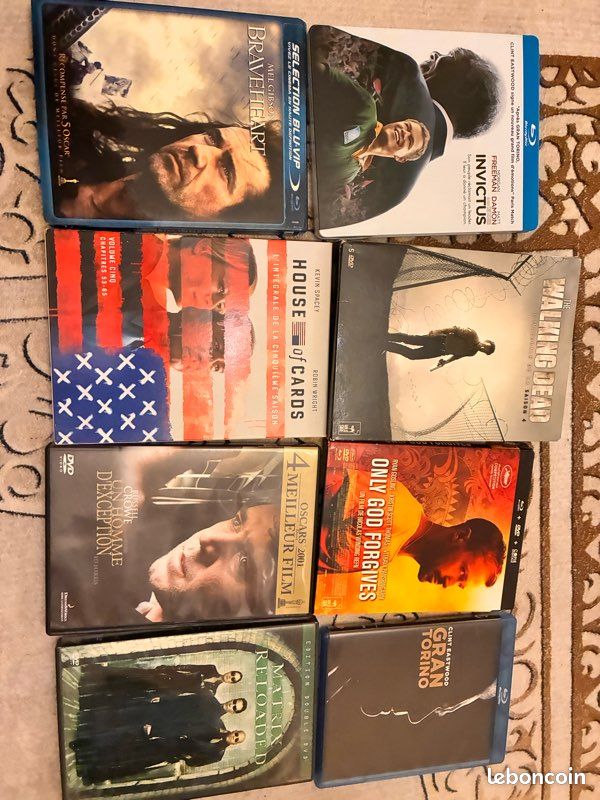 Lot de 8 films et serie DVD (image 1)