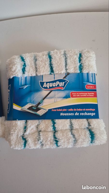 Housses de rechange AquaPur pour balai plat (image 4)