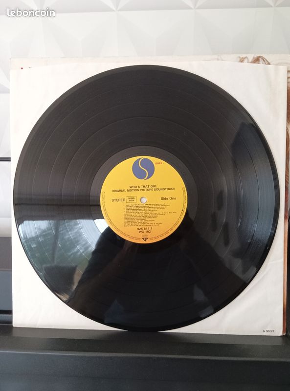 Vinyle 33t Madonna|Who's that girl (LP de 1987) (image 3)