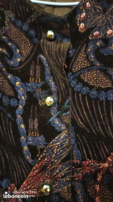 VESTE velour Spencer taille 42 (image 3)