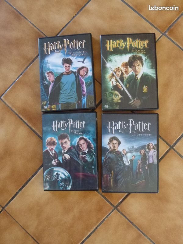 Lot de 4 dvd Harry potter (image 1)