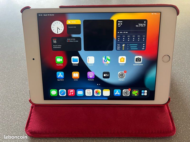 IPad mini 4 128go et sa coque (image 1)