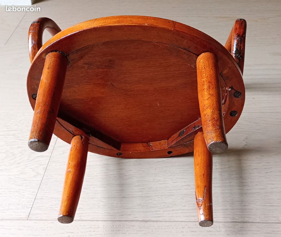 Petit fauteuil bois enfant (image 4)