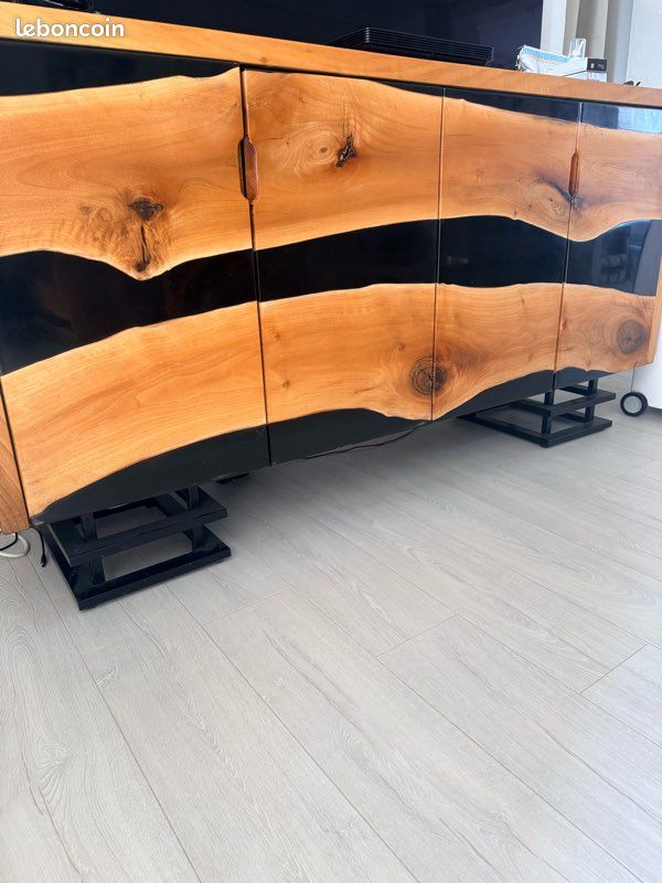 Ensemble salon noisetier et epoxy (image 6)