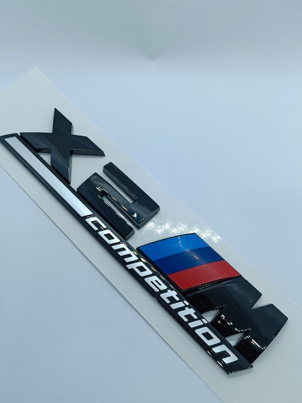 Logo de coffre Noir X4 M Competition BMW X4