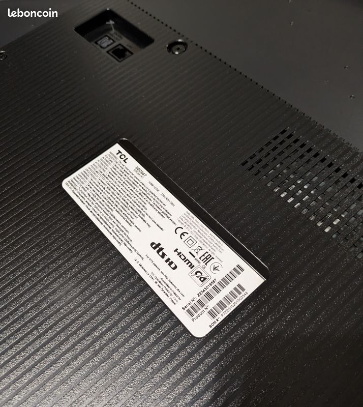 TV TCL QLED 4K 127cm Google TV (image 7)