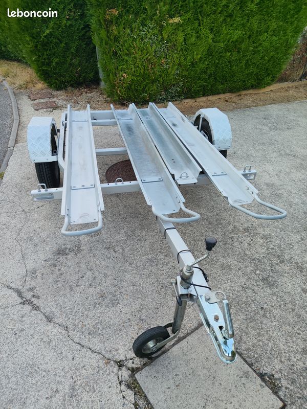 Remorque moto/ 3 rails (image 2)