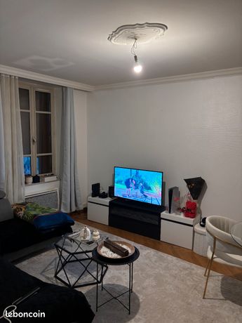 T3 63m2 + 22m2 cave + cour commune parking