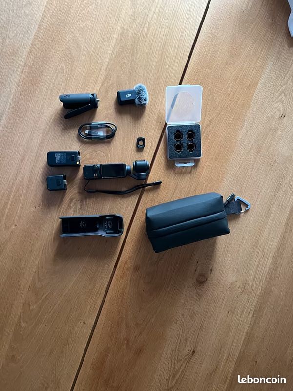 DJI Pocket 3 Creator Combo avec un ensemble supplémentaire de filtres à densité neutre (image 2)