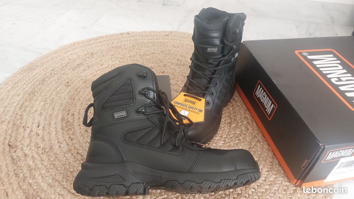 Bottes De Combat Magnum Lynx 8.0 En Cuir, Taille EUR 36-48 (équiv. US 7, AU 7) - Neuves