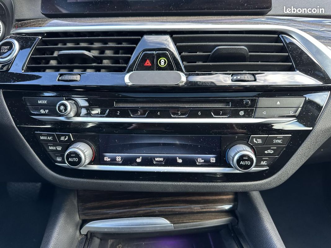 BMW SERIE 5 530e iPerformance BVA 8 Steptronic G30 F90 Business PH 1. T.O.E, HUD, Adaptative Led...GARANTIE BMW (image 11)