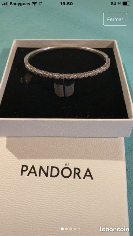 Bracelet ovale pandora (image 1)
