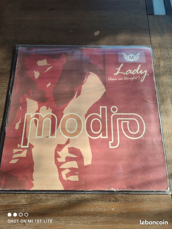 Maxi vinyle 45 tours modjo lady (Gear me tonight) (image 1)