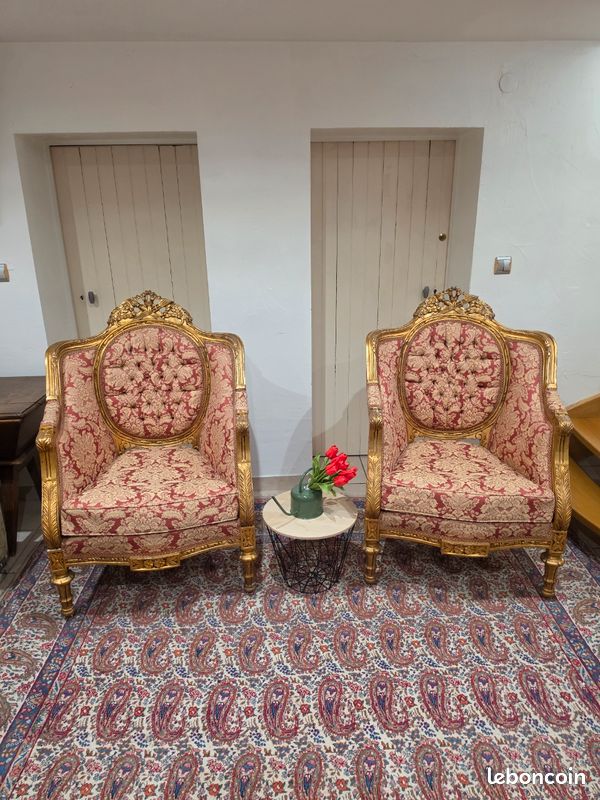 2 Fauteuil Baroque (image 1)