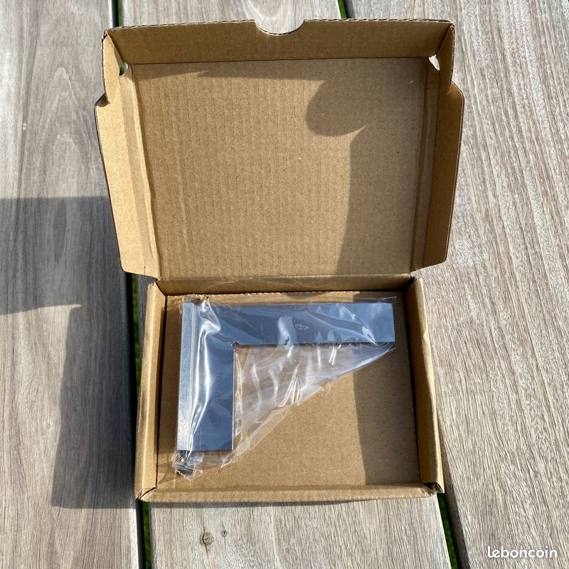 Équerre à chapeau acier 100 x 70 mm – Traçage de précision pour atelier mécanique, artisan, menuiserie. Angle a 90° parfait | Coupe de rails et montants placo pour pose de plaques de plâtre type ba13 (image 2)