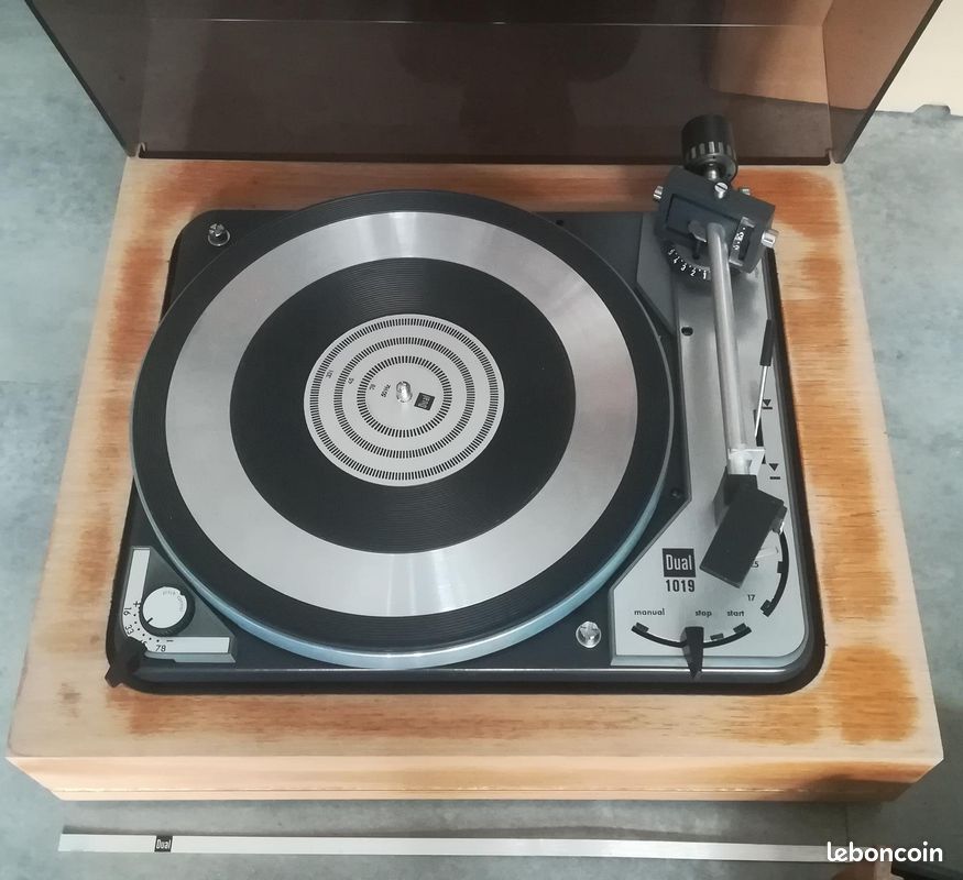 Platine Disque vinyle DUAL 1019 vintage (image 1)